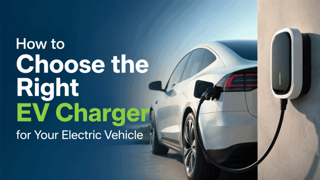 How to Choose the Right EV Charger for Your Electric Vehicle
